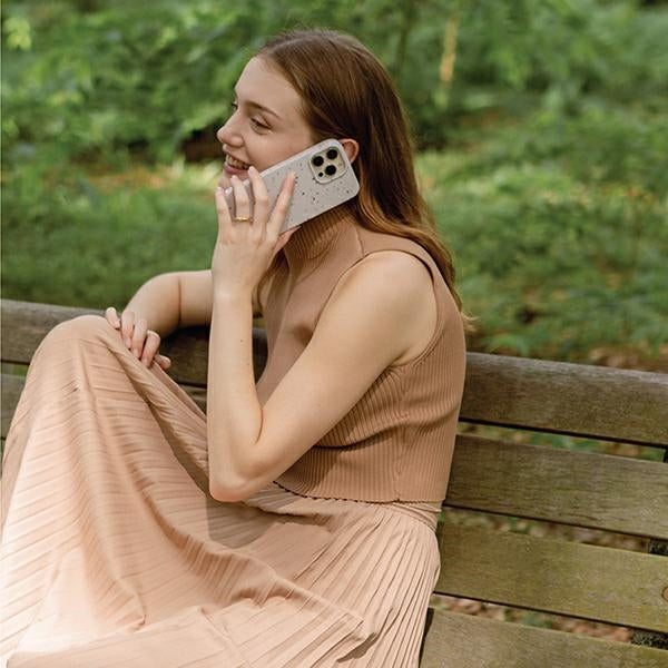 Uniq Coehl Terrazzo case for iPhone 14 Pro - pink