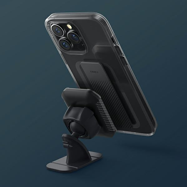 Uniq Heldro Mount case for iPhone 14 Plus - transparent