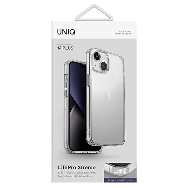 Uniq LifePro Xtreme case for iPhone 14 Plus - transparent