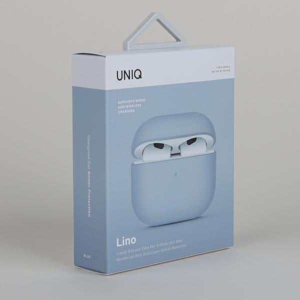Uniq Lino case for AirPods 3 - blue