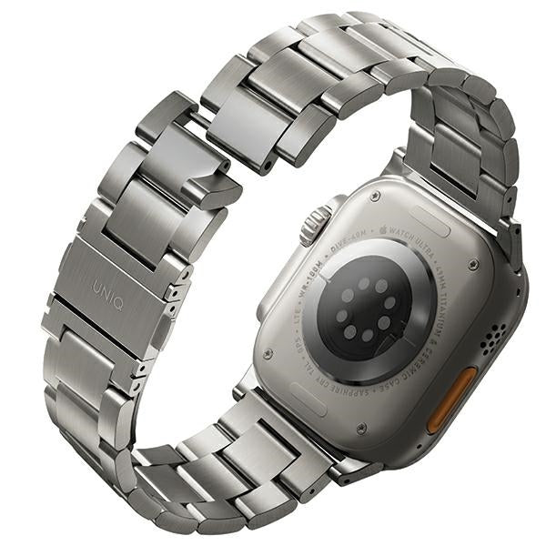 Uniq Osta Stainless Steel strap for Apple Watch 1/2/3/4/5/6/7/8/SE/SE2/Ultra 42/44/45/49mm - silver