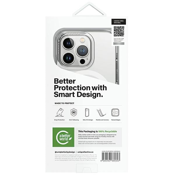 Uniq LifePro Xtreme Magclick Charging case for iPhone 15 Pro - transparent