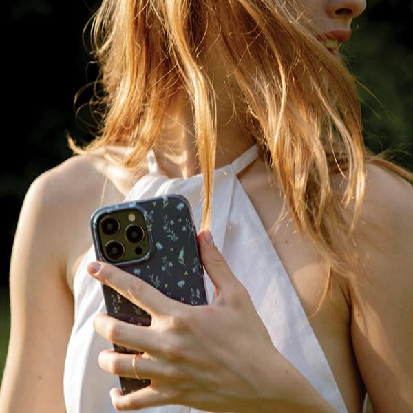 Uniq Coehl Prairie case for iPhone 15 Pro - navy blue