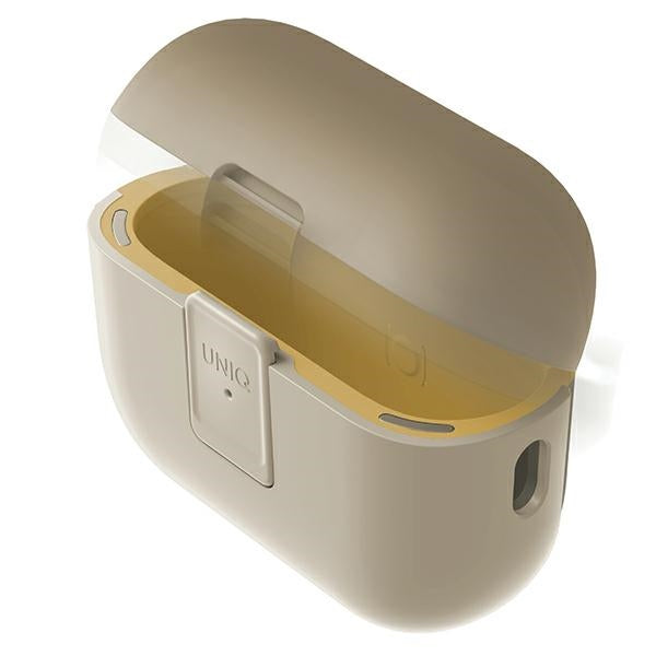 Uniq Clyde Lock Case for AirPods Pro 2 (2022/2023) - beige and yellow