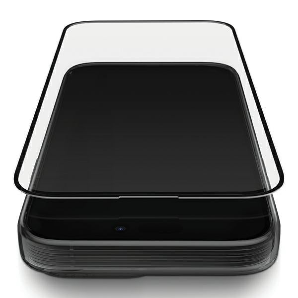 Uniq Optix Matte frosted tempered glass for iPhone 15 Pro Max with applicator