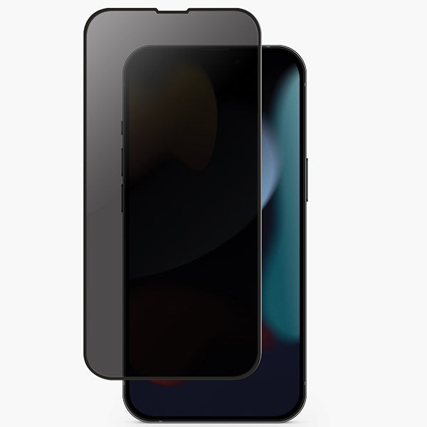 Uniq Optix Privacy Tempered Glass for iPhone 14/13/13 Pro with Applicator