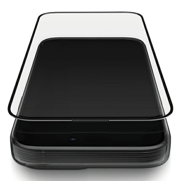 Uniq Optix Vivid glass for iPhone 15 Plus / 14 Pro Max with applicator