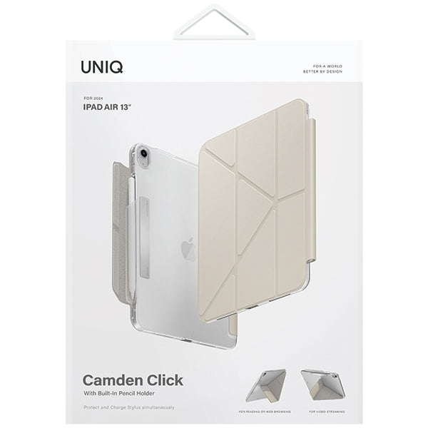 Uniq Camden Click case for iPad Air 13" 2024 - beige