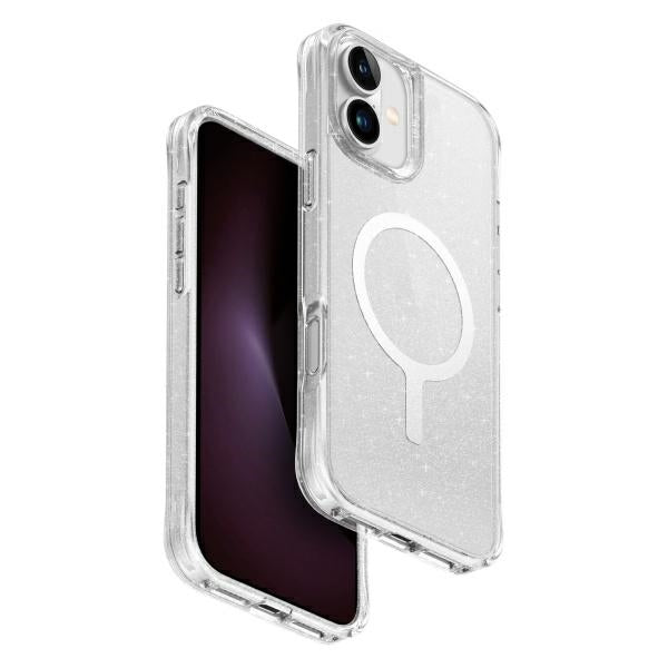 Uniq LifePro Xtreme Magclick Charging iPhone 16 Plus Case - Transparent