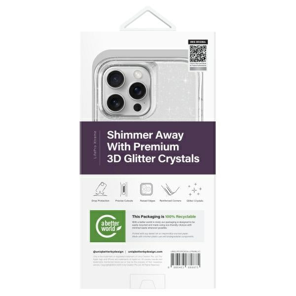 Uniq LifePro Xtreme Magclick Charging Case for iPhone 16 Pro Max - Clear