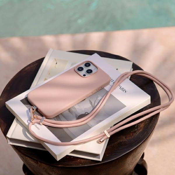 Uniq Coehl Creme iPhone 16 Pro 6.3" Magnetic Charging case pink/ballet pink
