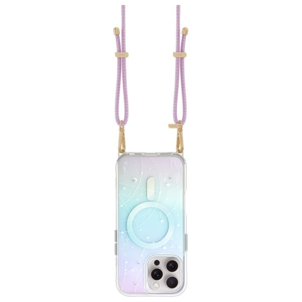 Uniq Coehl Celest Magnetic Charging Case for iPhone 16 Pro Max - Iridescent