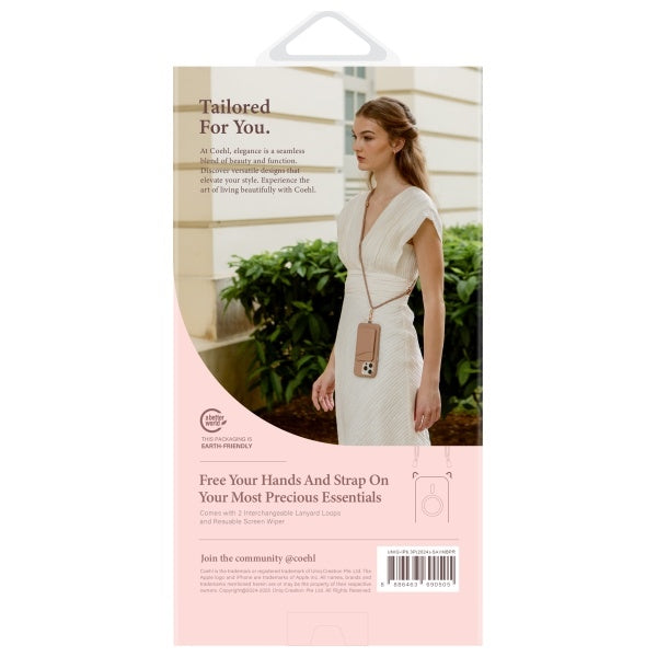 Uniq Coehl Savon Magnetic Charging Case for iPhone 16 Pro - Transparent