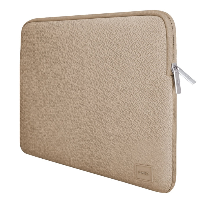 Uniq neoprene laptop Sleeve 14" Cyprus Water-Resistant - brown