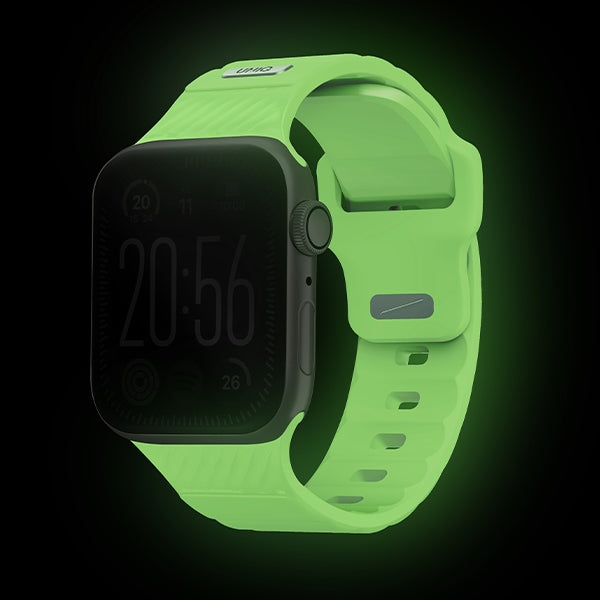 Uniq Stride SE Apple Watch strap 42/41/40mm FKM Rubber Strap lume