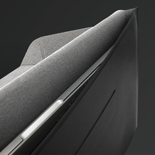 Uniq Oslo laptop sleeve 14" black/black