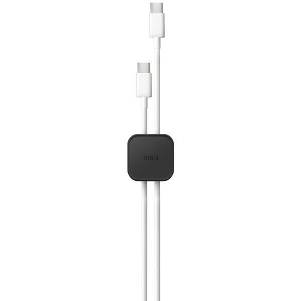 Uniq Pod Self-adhesive Cable Organizer Set of 8 Dark Grey/Charcoal Dark Grey