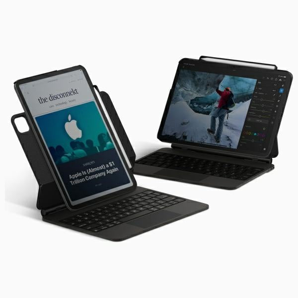 Uniq Axel case iPad Air 11" M2 / iPad Air 10.9" (2022/2020) / iPad Pro 11" (2022/2021) black/black ebony