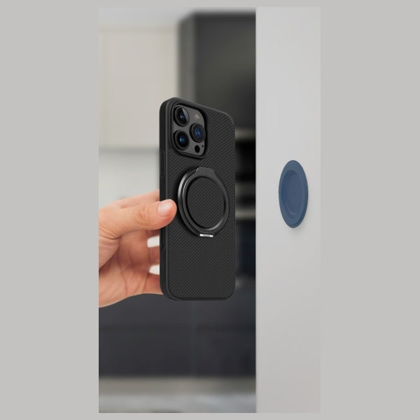 Uniq Gripfit Premium 360 Magnetic Mount&amp;Kickstand Magnetic Holder black/carbon black