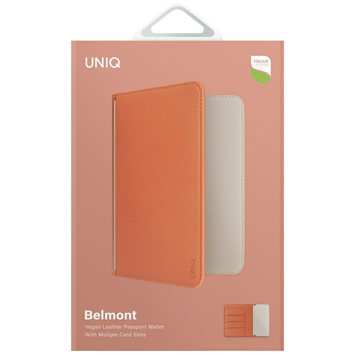 Uniq Belmont RFID Blocking Passport Case - Ivory