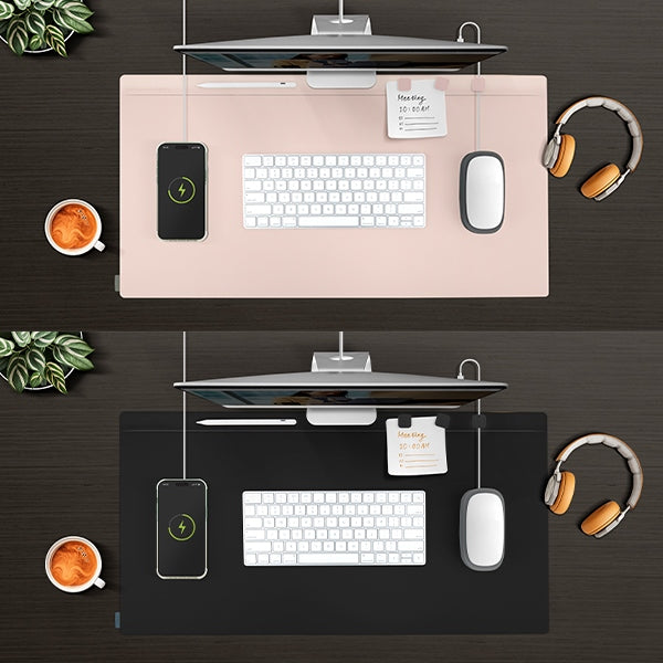 Uniq Hagen Magnetic Desk Pad Double-Sided Yellow-Gray