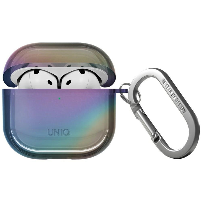 Uniq Iridescia AirPods 4 Hang Case - Holo Multicolor