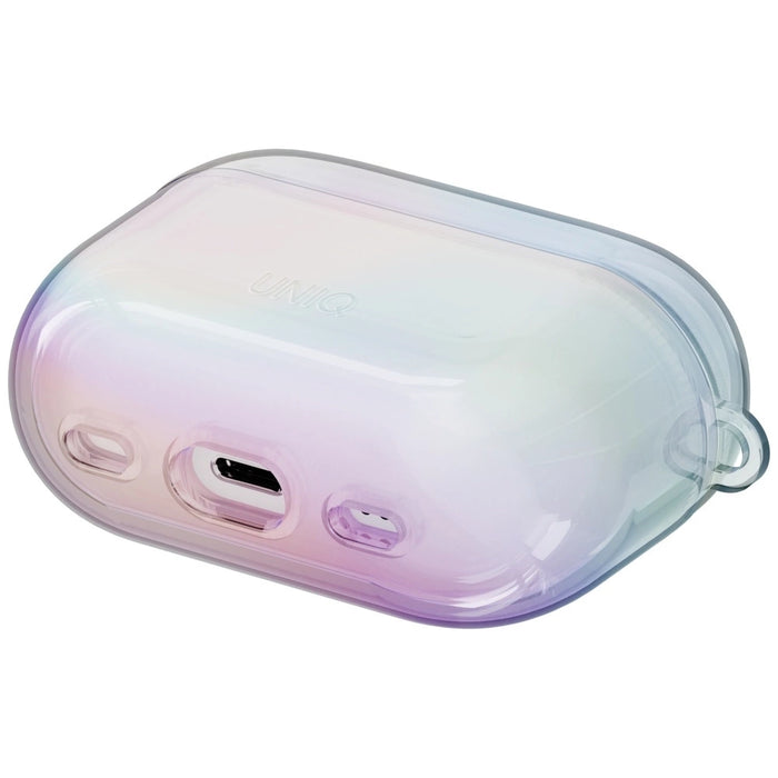 Uniq Iridescia Case for AirPods Pro 2 Hang Case - Holo White