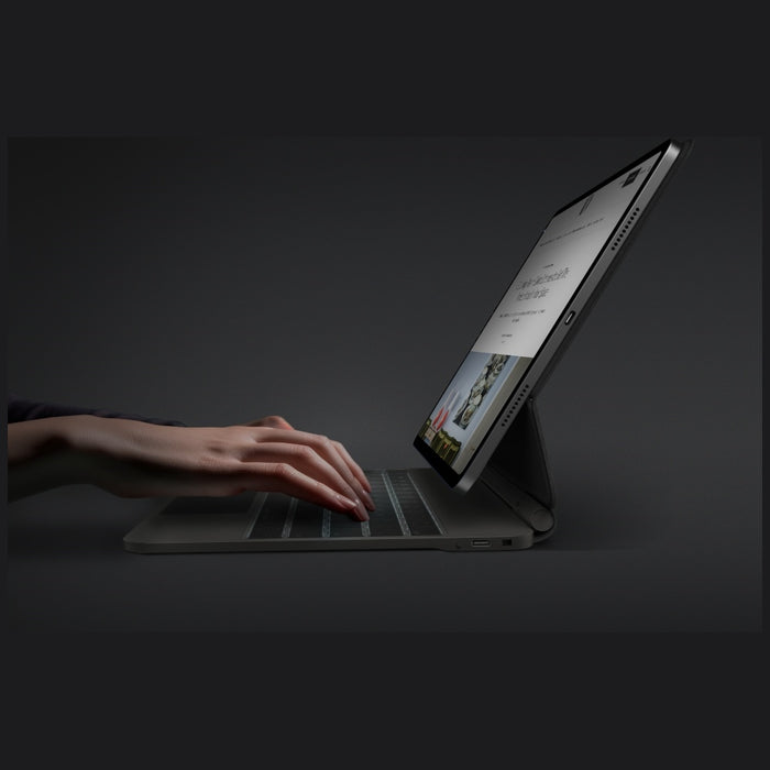 Uniq Venno Pro Magnetic Smart Case with Keyboard for iPad Air 13" 2024 / 2025 / iPad Pro 13" 2024 - Black