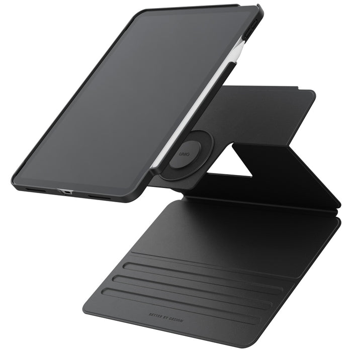 Uniq Rovus Snapmount Magnetic 360 Rotating Detachable case for iPad 11" 2025 / iPad 10.9" 2022 (10th gen.) - black