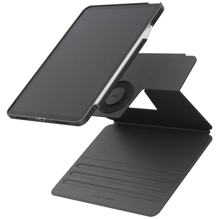Uniq Rovus Snapmount Magnetic 360 Rotating Detachable Case for iPad 11" 2025 / iPad 10.9" 2022 (10th gen.) - Gray