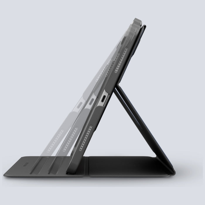 Uniq Rovus Snapmount Magnetic 360 Rotating Detachable Case for iPad Air 13" 2024 / 2025 - Gray