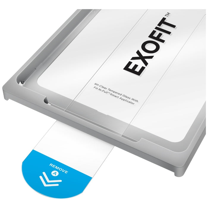 Uniq Optix Clear Exofit tempered glass with applicator for iPad 11" 2025 / iPad 10.9" 2022 (10th gen.)