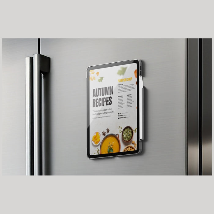 Uniq SnapMount Self-Adhesive Magnetic Holder - Gray and Black