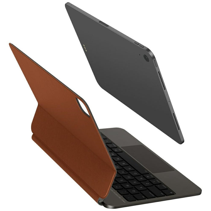 Uniq Venno Pro Magnetic Smart Case with Keyboard for iPad 11" 2025 / iPad Air 11" 2024 / 2025 / iPad Pro 11" 2018 / 2020 / 2021 / 2022 / 2024 - Brown