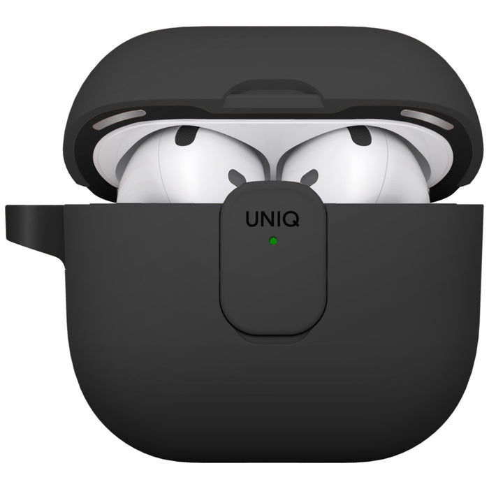Uniq Clyde Lock Case for AirPods 4 - Black