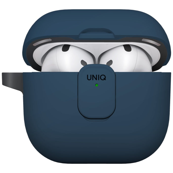 Uniq Clyde Lock Case for AirPods 4 - Blue