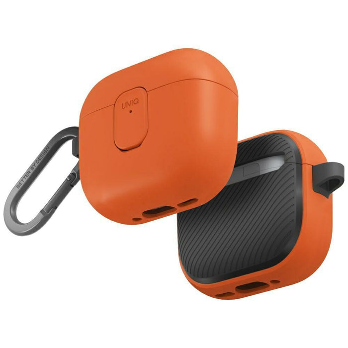 Uniq Clyde Lock Case for AirPods 4 - Orange