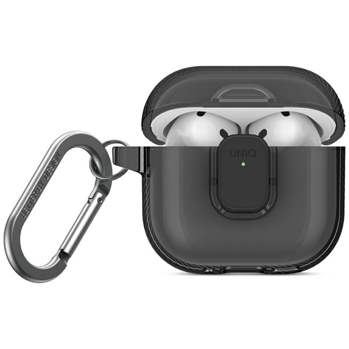 Uniq Glase Pro Case for AirPods 4 - Black