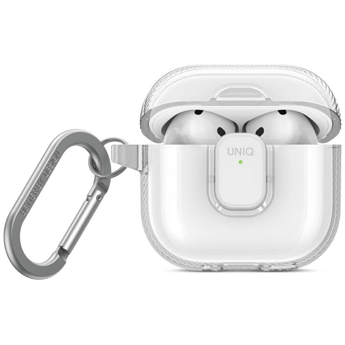 Uniq Glase Pro Case for AirPods 4 - Transparent