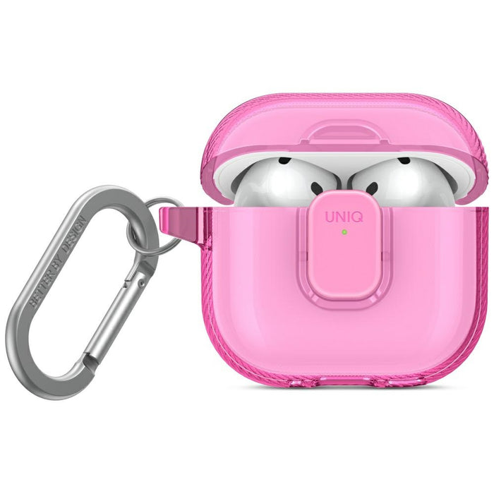 Uniq Glase Pro Case for AirPods 4 - Pink