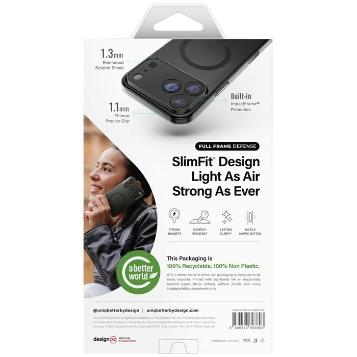 Uniq Airsuit iPhone 17 Magclick Charging Case - Transparent