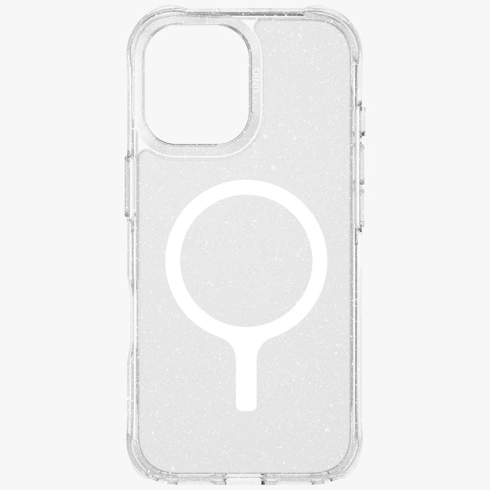 Uniq LifePro Xtreme Magclick Charging Case for iPhone 17 - Transparent-Glitter