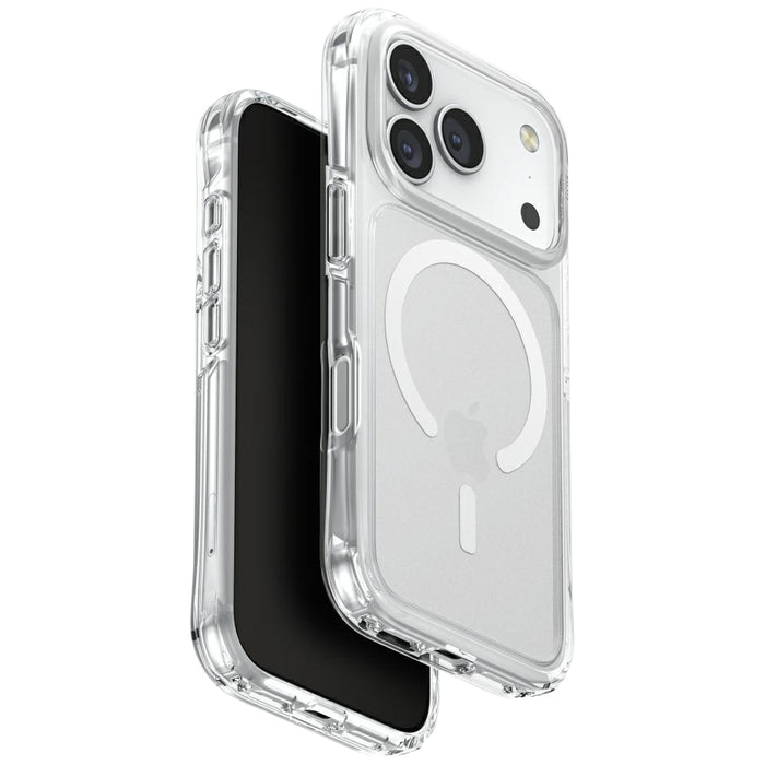 Uniq LifePro Xtreme Magclick Charging Case for iPhone 17 Pro - Clear-Glitter