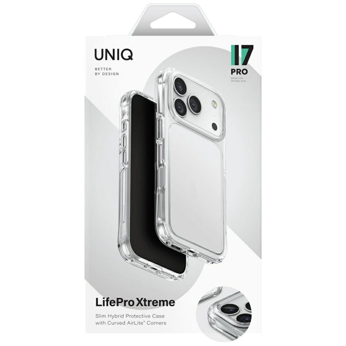 Uniq Lifepro Xtreme Case for iPhone 17 Pro - Transparent