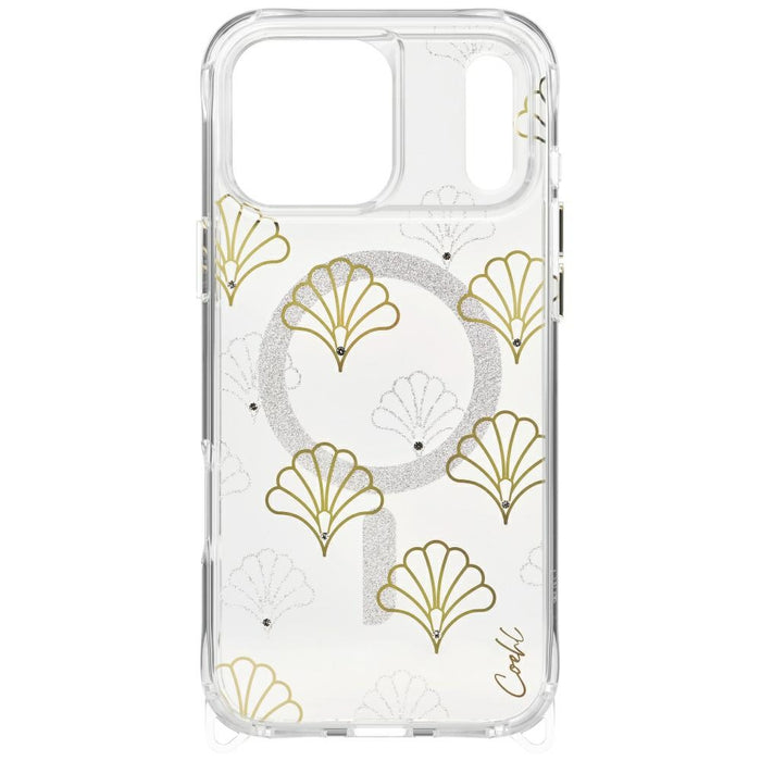 Uniq Coehl Maree case for iPhone 17 Pro Max Magnetic Charging - silver