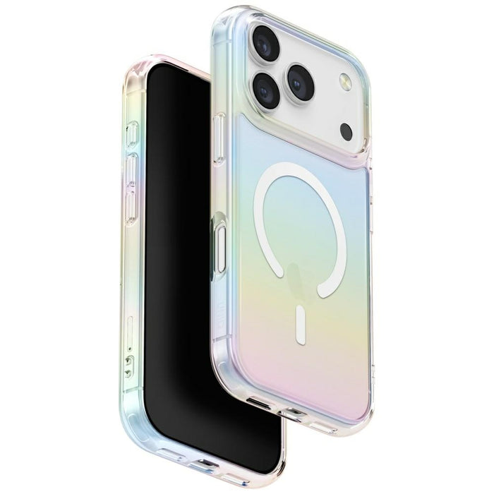 Uniq Iridescia Case for iPhone 17 Pro Max Magclick Charging - Multicolor