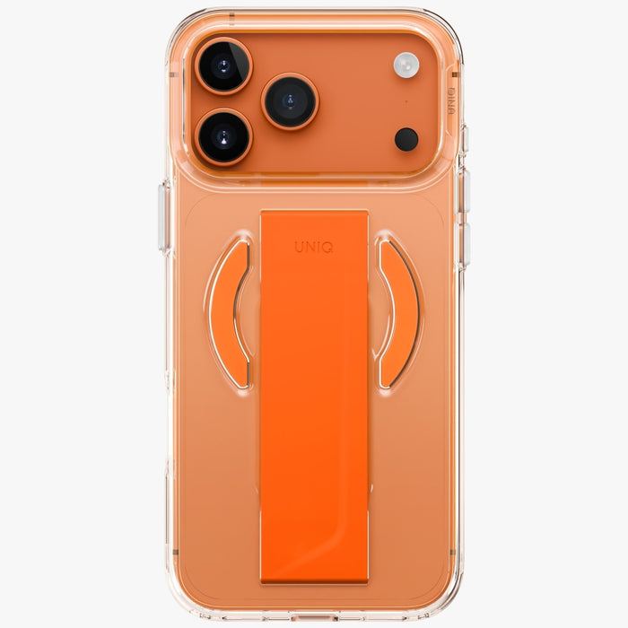 Uniq Heldro Air Case for iPhone 17 Pro Max Magclick Charging - Orange