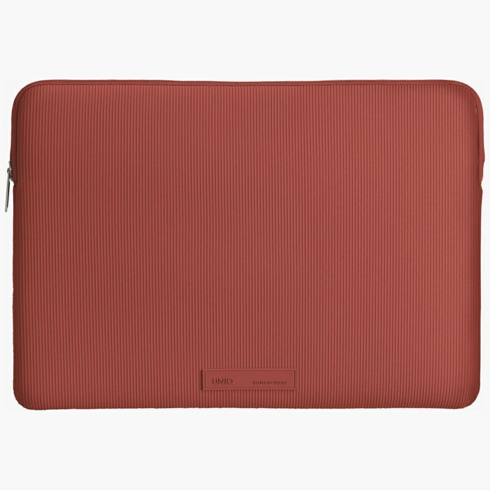 Uniq Cyprus Ridge Edition Laptop Sleeve for a 14&quot; water-resistant neoprene laptop - red