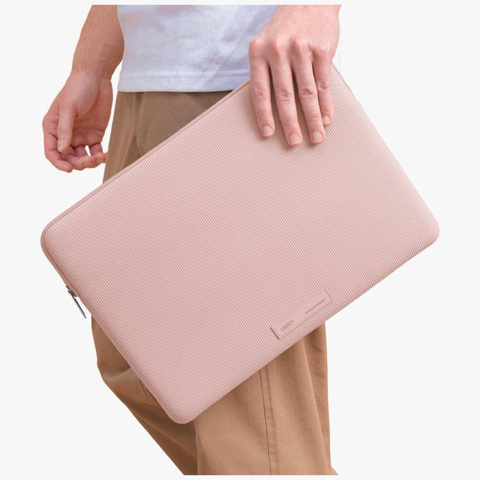 Uniq Cyprus Ridge Edition Laptop Sleeve for 14" laptops, water-resistant neoprene, pink