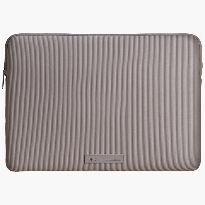 Uniq Cyprus Ridge Edition Laptop Sleeve for 14&quot; laptops, water-resistant neoprene - gray